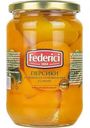 Персики Federici половинками в сиропе , 680г