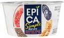 Йогурт Epica Simple Чернослив-инжир-злаки-семена чиа 1,6%, 130 г