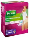 Трусы урологические Depend для женщин M-L (44-50) 10 шт