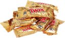 Конфеты TWIX Minis с печеньем и карамелью, покрытые молочным шоколадом, весовые