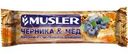 Батончик-мюсли Musler черника-мёд, 30г