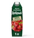 Напиток Добрый яблоко, клубника сокосодержащий 1л