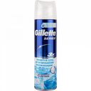 Пена для бритья Gillette Sensitive Cool с ментолом для чувствительной кожи с эффектом охлаждения, 250 мл