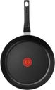 Сковорода TEFAL Easy Plus 22см, антипригарное покрытие, штампованный алюминий, Арт. 04206122