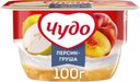 Творог взбитый Чудо груша-персик 4,2% БЗМЖ 100 г