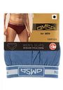 Трусы-слипы мужские Omsa for Men B1224 цвет: джинс, 54р-р