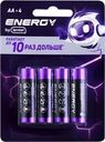 Элемент питания ENERGY BY LENTEL Alkaline battery, Арт. AA LR6-4B