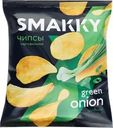 Чипсы картофельные SMAKKY со вкусом зеленого лука, 90г