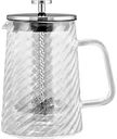 Френч-пресс стеклянный Taller Lauretta с двойными стенками, 600мл
