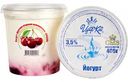Йогурт Царка с наполнителем Вишня 3,5%, 400 г