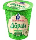 Айран Долголетие Турецкий с огурцом и зеленью 1.8%, 180г