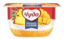 Творожок Чудо 2 слоя Гавайский микс с семенами чиа 4.2% 100г