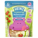 Каша HEINZ Лакомая молочная овсяная банан-яблоко-земляника, 170г