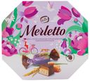 Набор конфет Merletto с нугой карамелью и воздушным рисом 150г Конти
