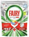 Капсулы для посудомоечной машины Fairy Platinum Plus All in One Лимон, 40 шт