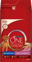 Корм сухой для взрослых собак PURINA ONE с высоким содержанием ягненка и рисом, для средних и крупных пород, 3,8кг