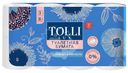 Туалетная бумага Tolli Lux белая 3 слоя 8шт.