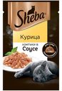 SHEBA Корм д/взр кошек ломтики в соусе курица, 75г