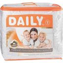 Одеяло евро Daily by T Goose Daily пух-перо в хлопковом тике, 200×210 см