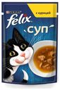 Влажный корм Felix Суп для взрослых кошек с курицей 48 г