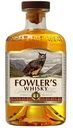 Виски зерновой ординарный Fowler's, 40% алк., Россия, 500мл