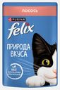 Влажный корм для кошек Природа вкуса c лососем Felix 75г
