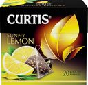Чай Curtis Sunny Lemon чёрный в пакетиках, 20х1.47г