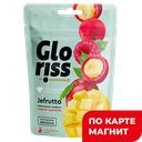 Конфеты GLORISS жевательные, Jefrutto манго-малина в шоколаде, 75г