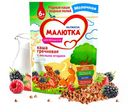 Каша гречневая «Малютка» с лесными ягодами молочная с 6 мес, 200 г