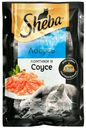 Влажный корм Sheba ломтики в соусе с лососем для взрослых кошек 75 г