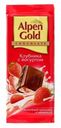 Шоколад молочный Alpen Gold 85г с клубнично-йогуртовой начинкой