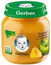 Пюре детское из яблок и груш, Gerber, 130 г, Польша