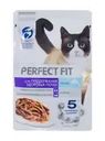 Корм влажный "Для поддержания здоровья кошек", Perfect Fit, 75 г, с лососем