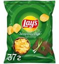 Чипсы картофельные Lays со вкусом молодого зеленого лука, 37г