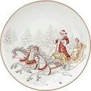 Тарелка закусочная фарфоровая Морозко, 20,5см