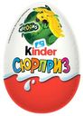 Яйцо шоколадное «Kinder Сюрприз» «Тачки» и др., 20 г