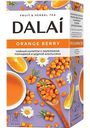 Чайный напиток Dalai Orange Berry с облепихой, ромашкой и цедрой апельсина, 25×1,2г