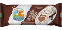 Мороженое пломбир Коровка из Кореновки Ванильный с шоколадной крошкой и Шоколадный, 400 г