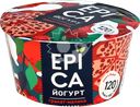 Йогурт EPICA с гранатом и малиной 4,8%, без змж, 130г