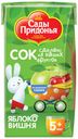 Сок «Сады Придонья» Яблоко вишня с 5 мес., 125 мл