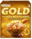 Хлопья кукурузные Nestle GOLD мед и орехи, 300 г