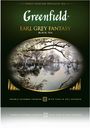 Черный чай Greenfield Earl Grey Fantasy, ароматизированный, 100х2г