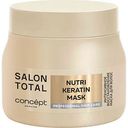 Маска для поврежденных и ослабленных волос Concept Salon Total Nutri Keratin восстанавливающая, 500мл