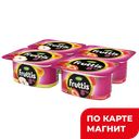 FRUTTIS прод йог клубн ябл-груш 8% 115гр пл/ст(Кампина):16