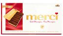Шоколад Merci темный, с марципаном, 112 г