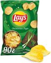 Чипсы Lay's зеленый лук, 90 г