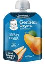 Пюре фруктовое Gerber спелая груша, 90 г