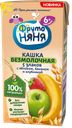 Кашка ФРУТОНЯНЯ жидкая безмолочная 5злаков яблоко-банан-клубника, 200мл
