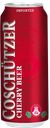 Пивной напиток COSCHUTZER Cherry Beer фильтрованный пастеризованный 6%, 0,5л