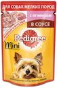 Корм для собак Pedigree миниатюрных пород, с ягненком и овощами в соусе, 85 г